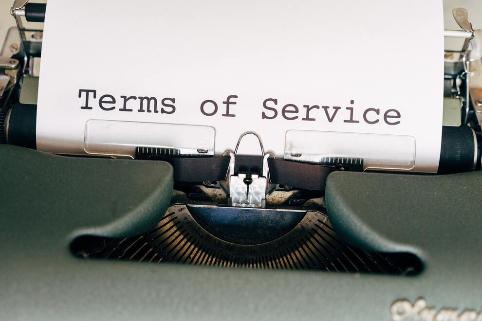terms and conditions